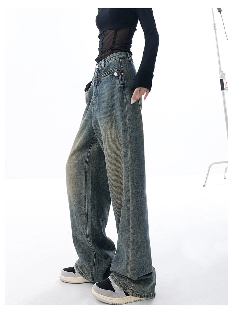 Wide Leg Retro Jeans for Women | zäh