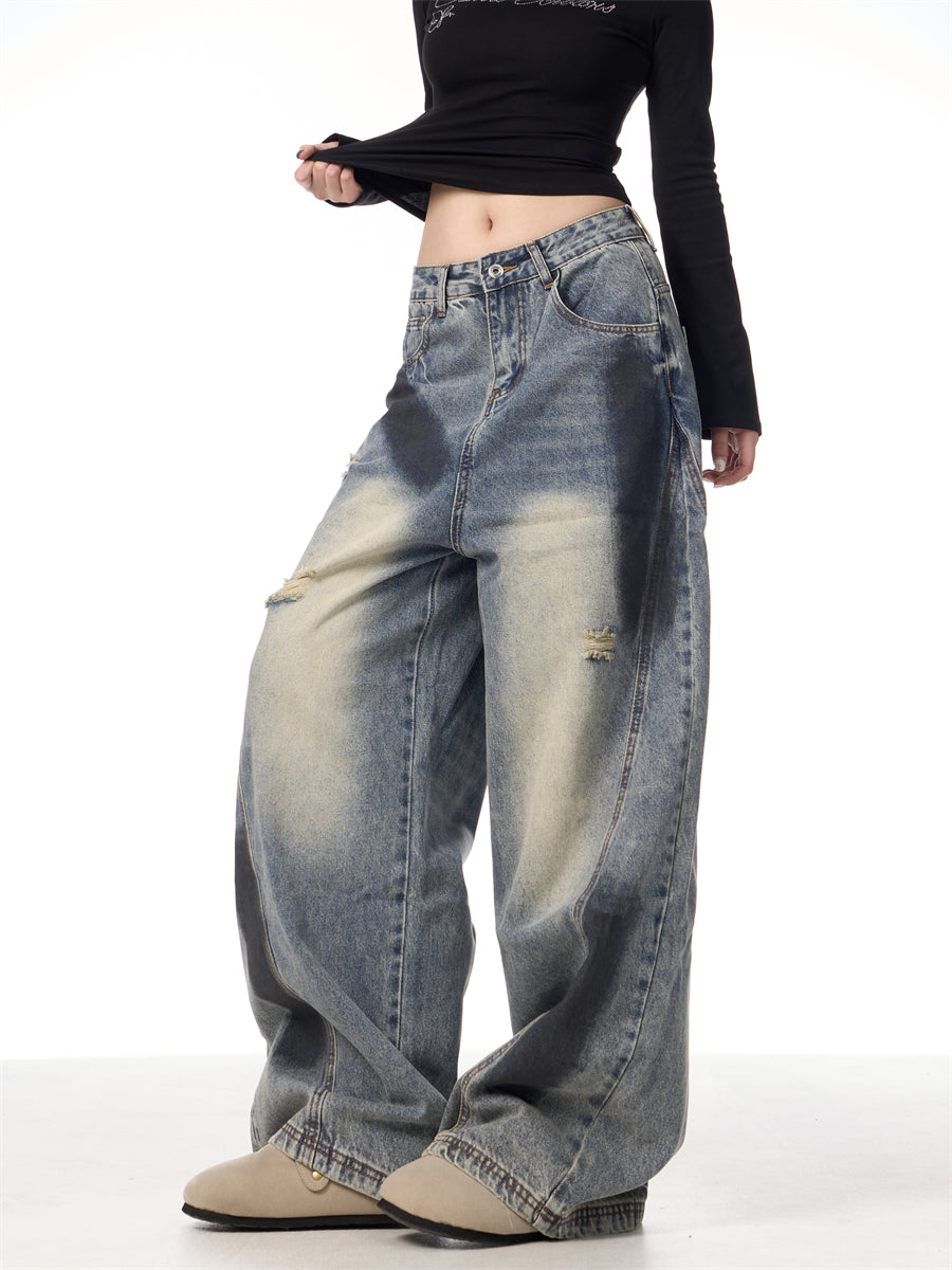 Splash Ink Ripped Machete Jeans | zäh