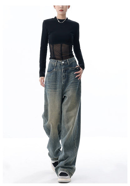 Wide Leg Retro Jeans for Women | zäh