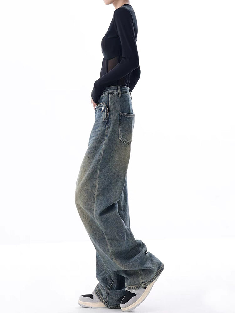 Wide Leg Retro Jeans for Women | zäh