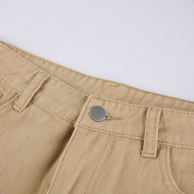 Women’s High-Waist Wide-Leg Jeans – Chic, Flattering Fit