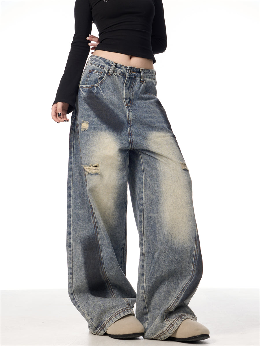Splash Ink Ripped Machete Jeans | zäh