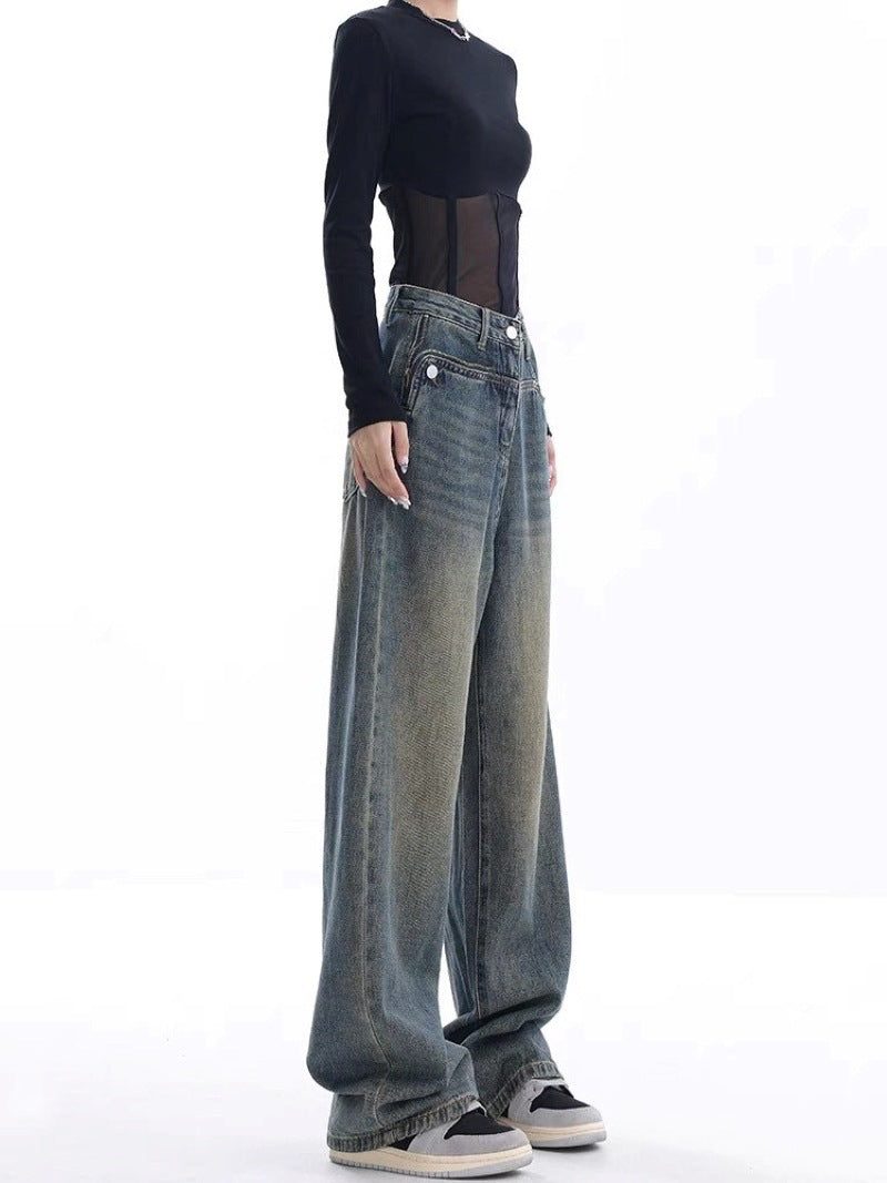 Wide Leg Retro Jeans for Women | zäh