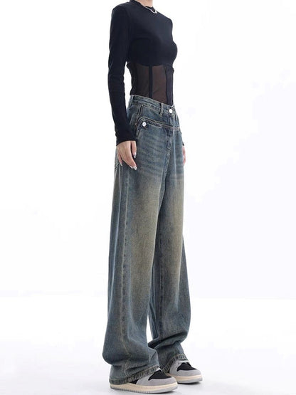 Wide Leg Retro Jeans for Women | zäh