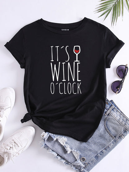 Zäh “It’s Wine O’Clock” Tee