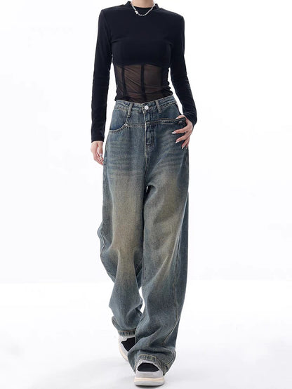Wide Leg Retro Jeans for Women | zäh