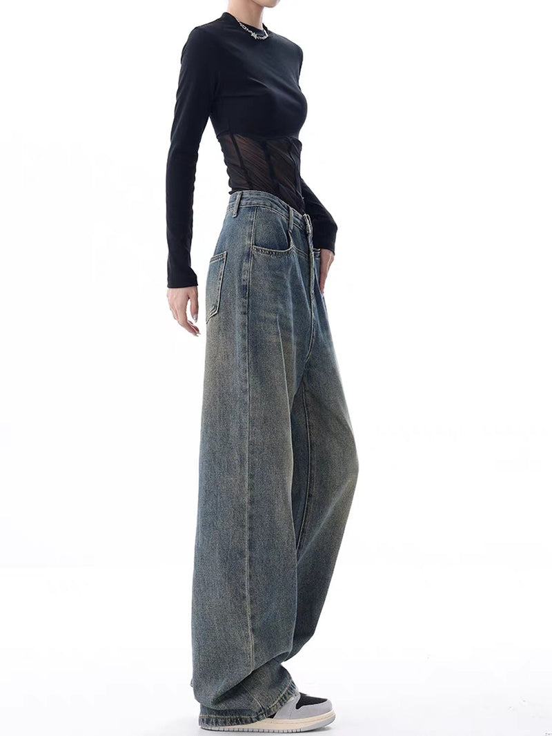 Wide Leg Retro Jeans for Women | zäh