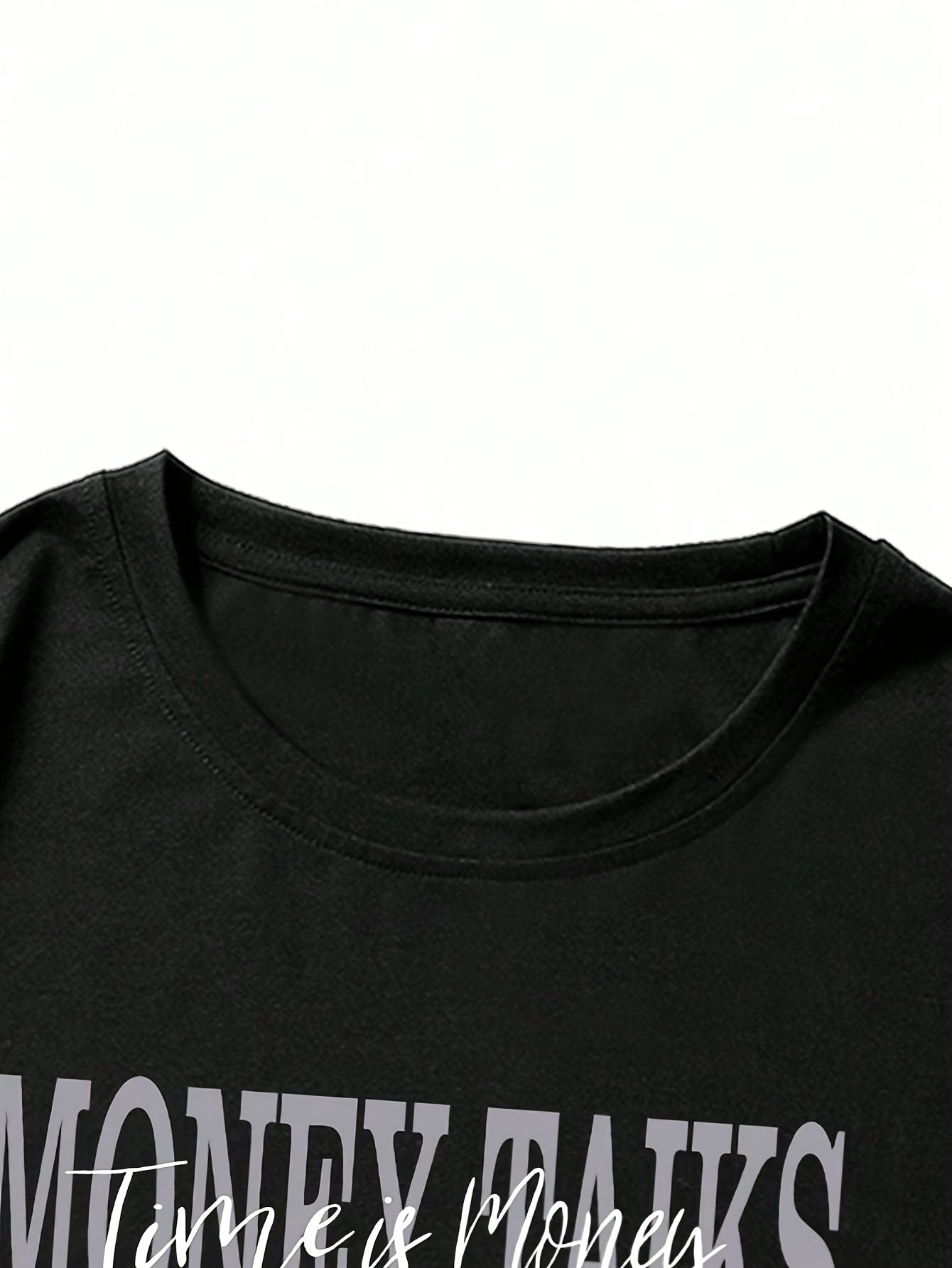 MONEY TALKS Short Sleeve round neck Tee | zäh