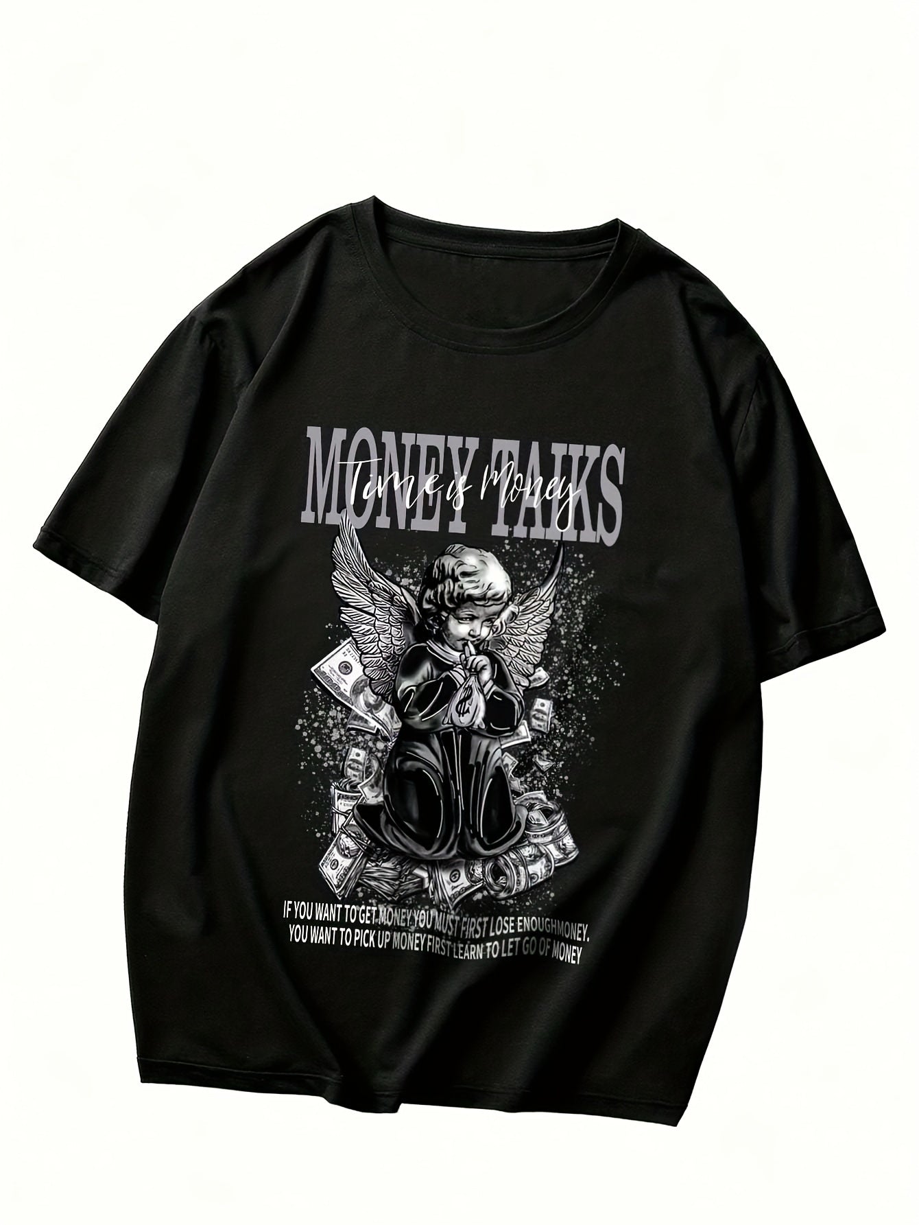 MONEY TALKS Short Sleeve round neck Tee | zäh