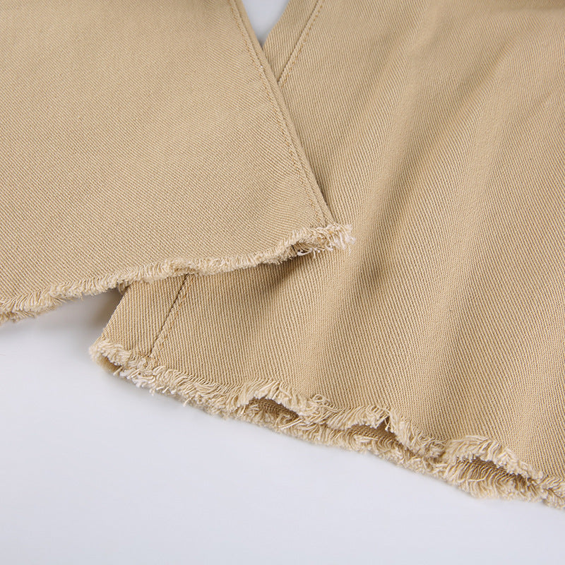 Women’s High-Waist Wide-Leg Jeans – Chic, Flattering Fit