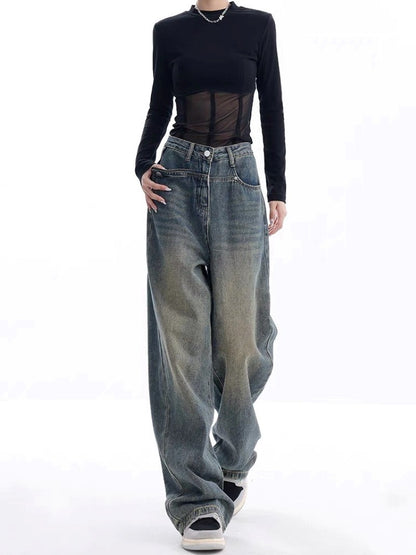 Wide Leg Retro Jeans for Women | zäh