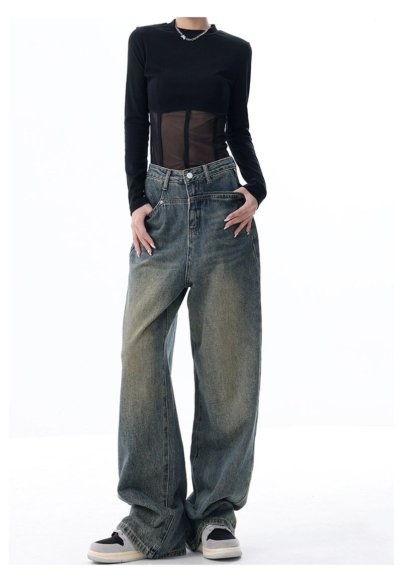 Wide Leg Retro Jeans for Women | zäh